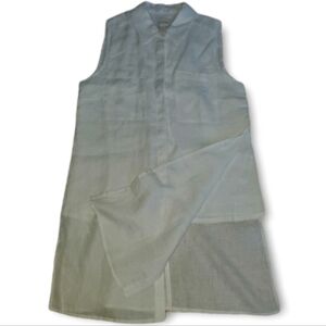 Chico's White Button Down Dress